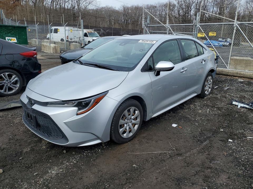 2021 Toyota Corolla მანქანა იყიდება აუქციონზე, vin: JTDEPMAE0MJ143503, აუქციონის ნომერი: 78426155