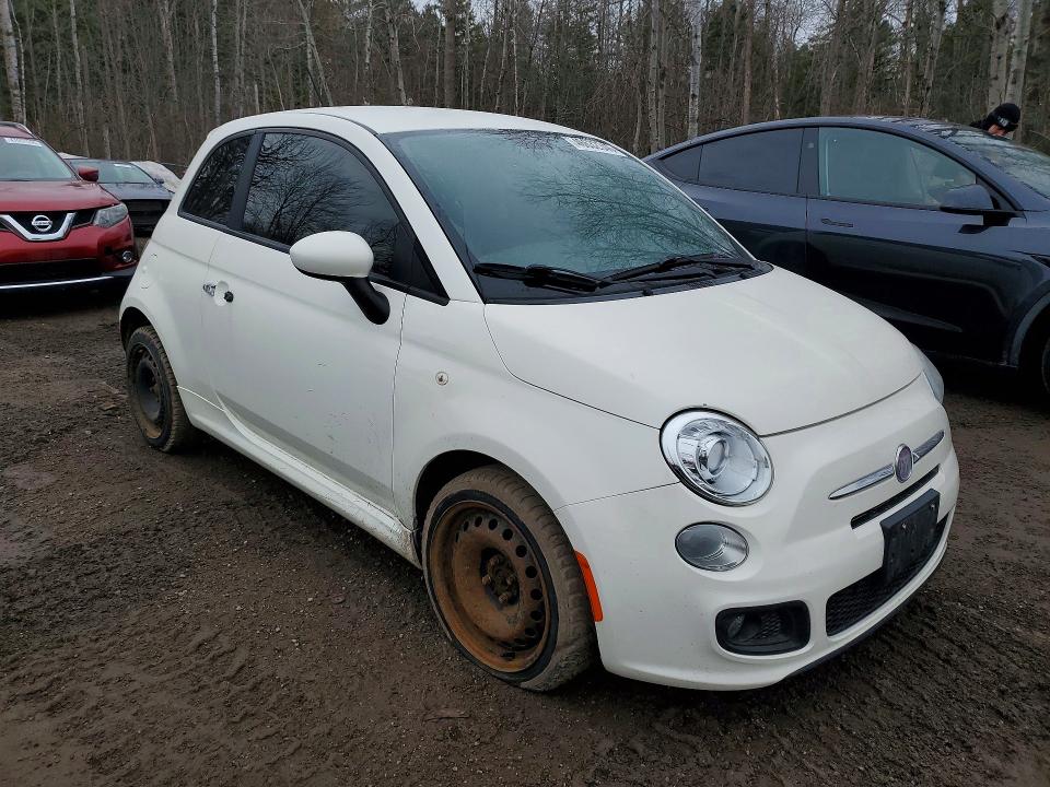 46632346 :رقم المزاد ، 3C3CFFBR4CT237614 vin ، 2012 Fiat 500 مزاد بيع