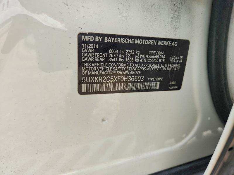 Aukcja sprzedaży 2015 Bmw X5, vin: 5UXKR2C5XF0H36603, numer aukcji: 79129185
