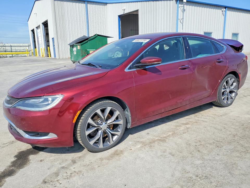 2016 Chrysler 200 მანქანა იყიდება აუქციონზე, vin: 1C3CCCCBXGN134079, აუქციონის ნომერი: 46823786