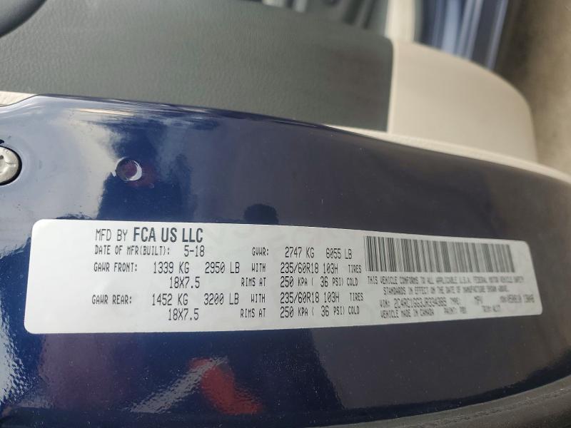 Продажа на аукционе авто 2018 Chrysler Pacifica, vin: 2C4RC1GG3JR334389, номер лота: 46917646