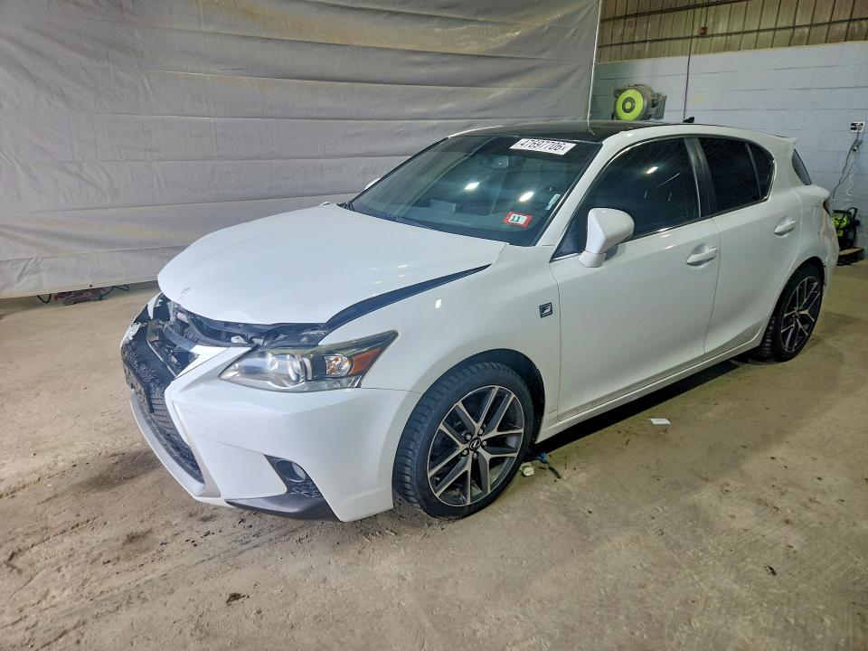47697706 :رقم المزاد ، JTHKD5BH7E2204205 vin ، 2014 Lexus Ct 200h مزاد بيع