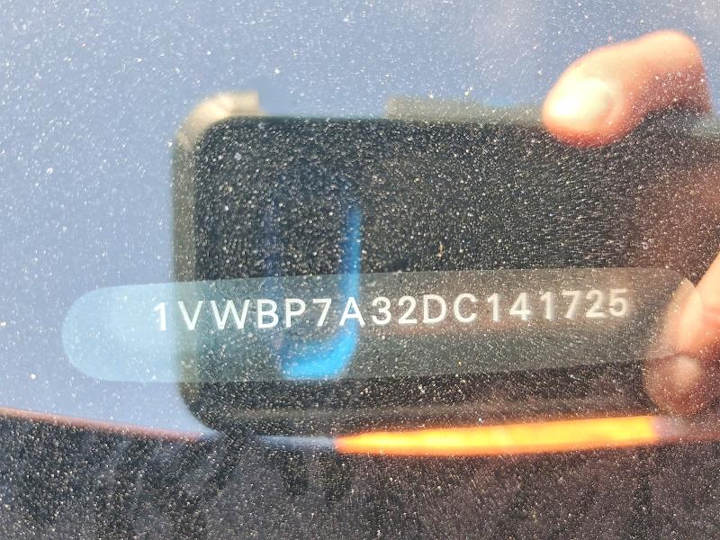 Aukcja sprzedaży 2013 Volkswagen Passat, vin: 1VWBP7A32DC141725, numer aukcji: 47660726