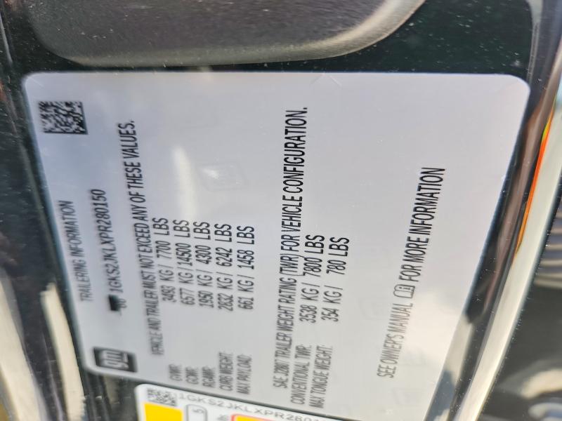 Продажа на аукционе авто 2023 Gmc Yukon Xl, vin: 1GKS2JKLXPR280150, номер лота: 47983416