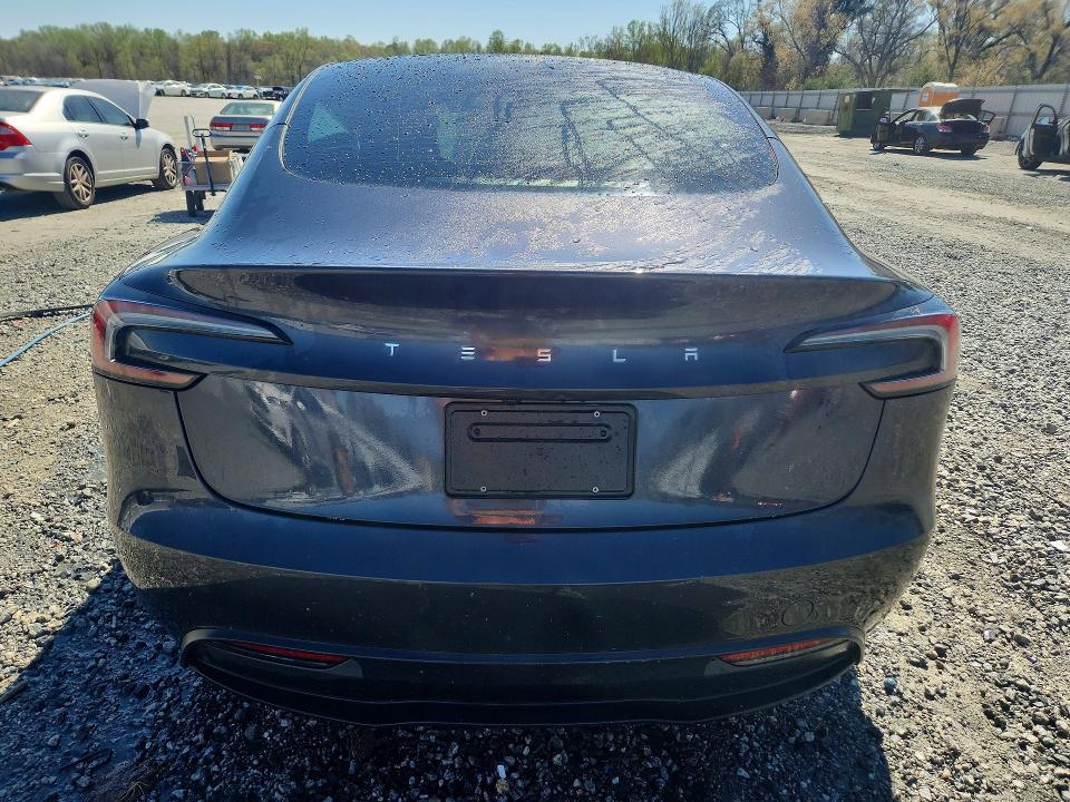 2024 Tesla Model 3 მანქანა იყიდება აუქციონზე, vin: 5YJ3E1EA0RF848738, აუქციონის ნომერი: 47402826