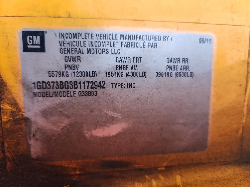 Продаж на аукціоні авто 2011 Gmc Savana, vin: 1GD373BG3B1172942, номер лоту: 75956035
