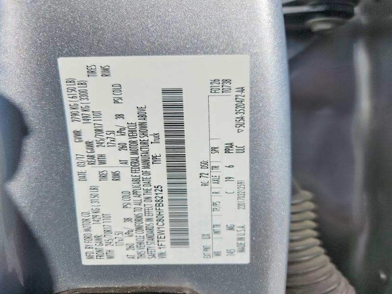 Aukcja sprzedaży 2017 Ford F150, vin: 1FTEW1C80HFB82125, numer aukcji: 46124056