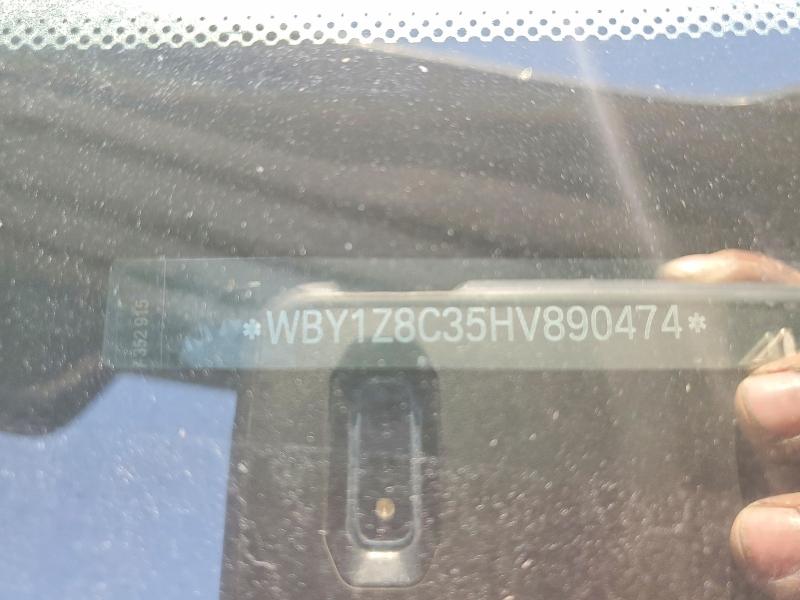 Продажа на аукционе авто 2017 Bmw I3, vin: WBY1Z8C35HV890474, номер лота: 47590306