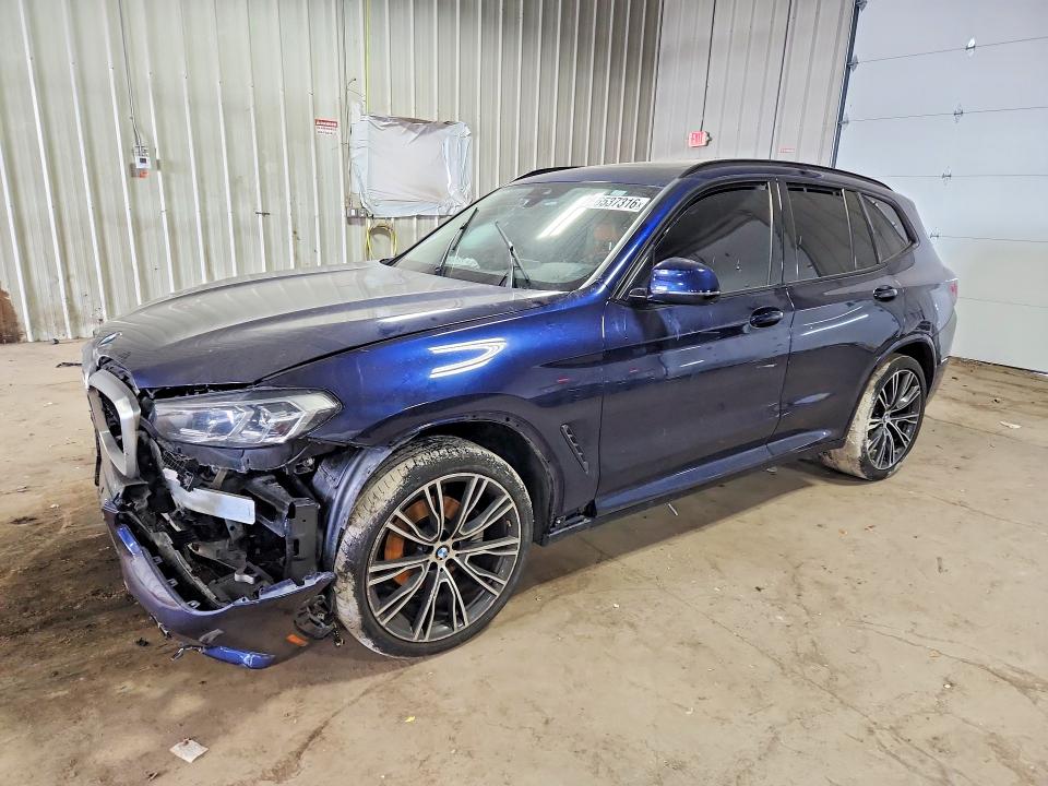 46537316 :رقم المزاد ، 5UX53DP08N9N39431 vin ، 2022 Bmw X3 مزاد بيع