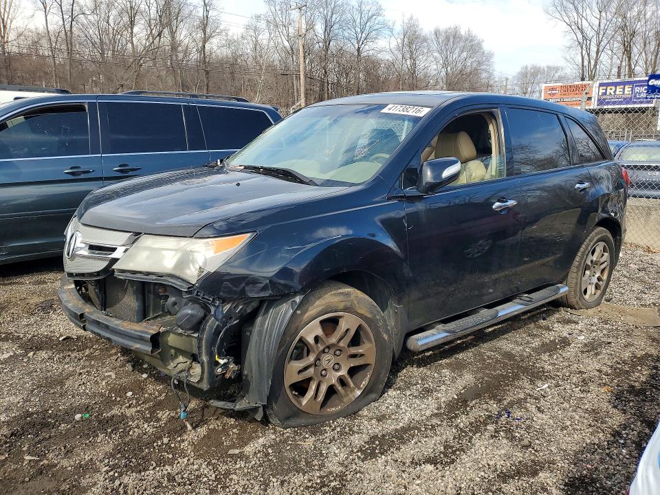 Продаж на аукціоні авто 2009 Acura Mdx, vin: 2HNYD28699H514766, номер лоту: 41738216