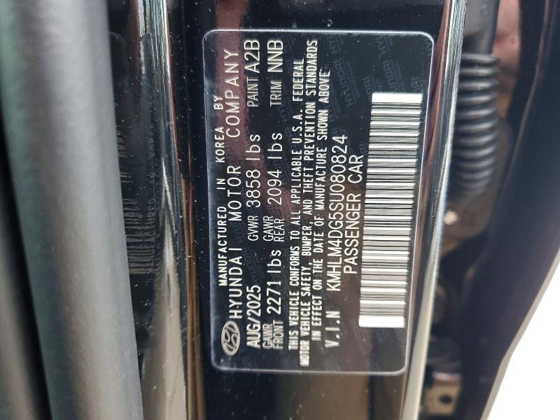 2025 Hyundai Elantra მანქანა იყიდება აუქციონზე, vin: KMHLM4DG5SU080824, აუქციონის ნომერი: 46409506