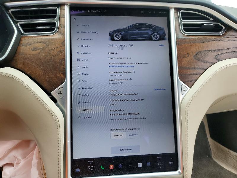 Aukcja sprzedaży 2017 Tesla Model S, vin: 5YJSA1E1XHF217582, numer aukcji: 48315336
