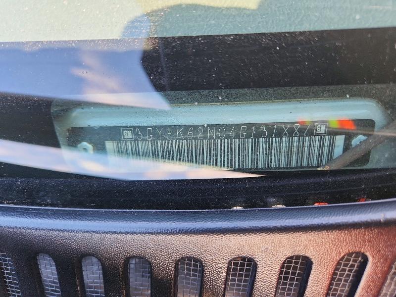 45445976 :رقم المزاد ، 3GYEK62N04G131887 vin ، 2004 Cadillac Escalade مزاد بيع