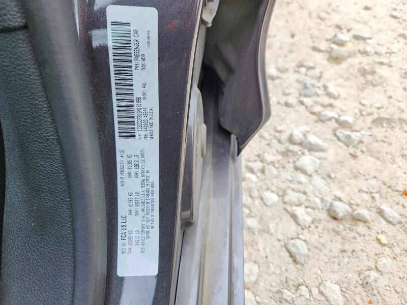 79382295 :رقم المزاد ، 1C3CCCFB1GN181996 vin ، 2016 Chrysler 200 مزاد بيع