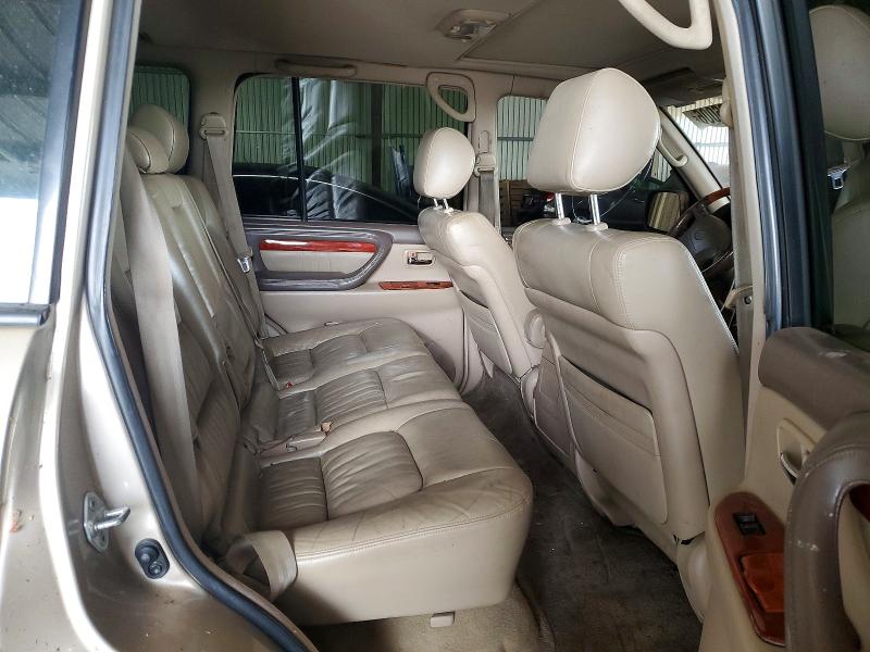 Продажа на аукционе авто 2000 Lexus Lx 470, vin: JT6HT00W0Y0085133, номер лота: 47326006