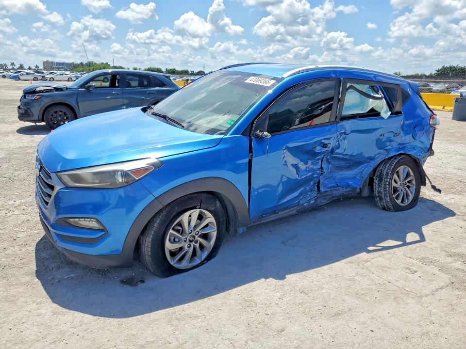 Продажа на аукционе авто 2018 Hyundai Tucson, vin: KM8J33A46JU621523, номер лота: 47069366