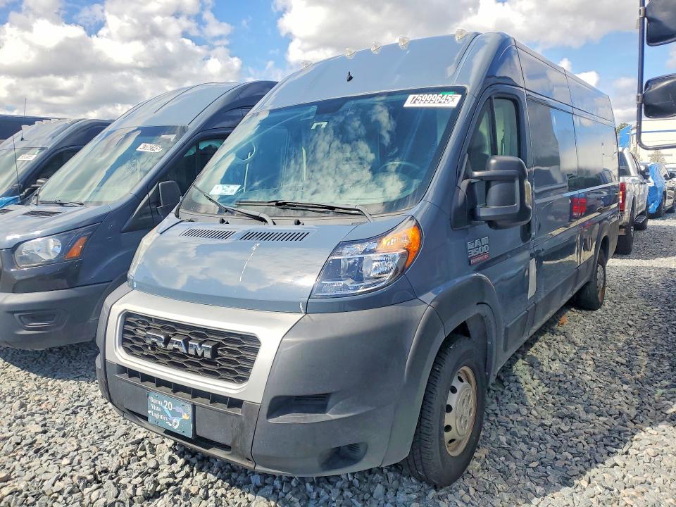 Продажа на аукционе авто 2021 Ram Promaster 3500, vin: 3C6FRVJG8ME503398, номер лота: 75999645