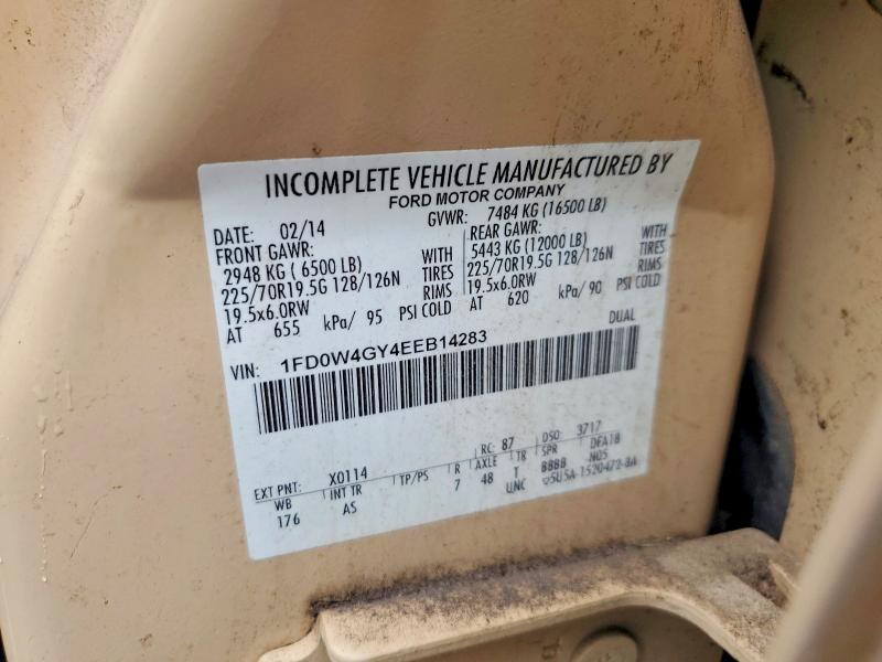 Продаж на аукціоні авто 2014 Ford F450, vin: 1FD0W4GY4EEB14283, номер лоту: 79932175