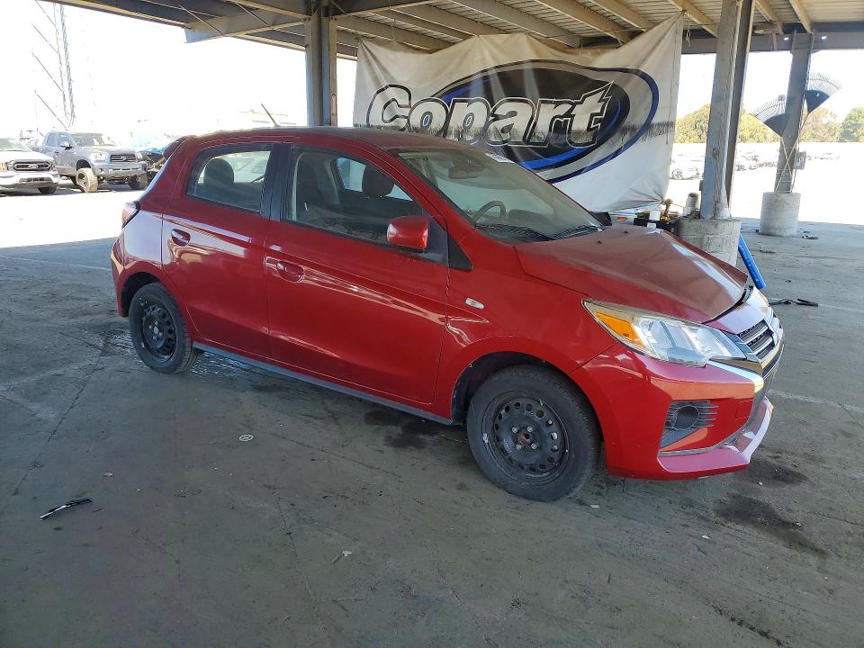 45886976 :رقم المزاد ، ML32AUHJ3NH001939 vin ، 2022 Mitsubishi Mirage مزاد بيع