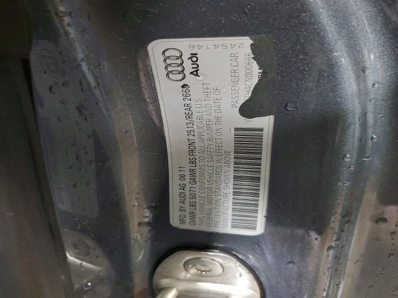 Продажа на аукционе авто 2012 Audi A5, vin: WAULFAFH4CN000666, номер лота: 46556626