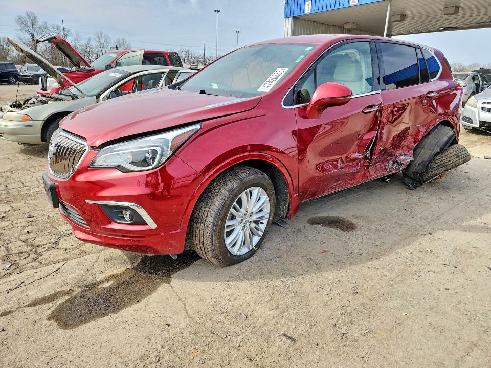 47420886 :رقم المزاد ، LRBFXCSAXJD055626 vin ، 2018 Buick Envision مزاد بيع