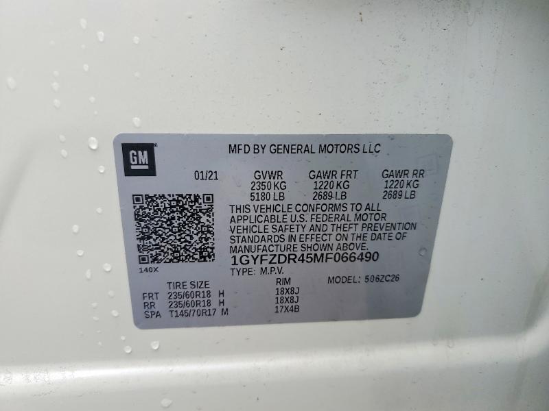 Продажа на аукционе авто 2021 Cadillac Xt4, vin: 1GYFZDR45MF066490, номер лота: 79743815