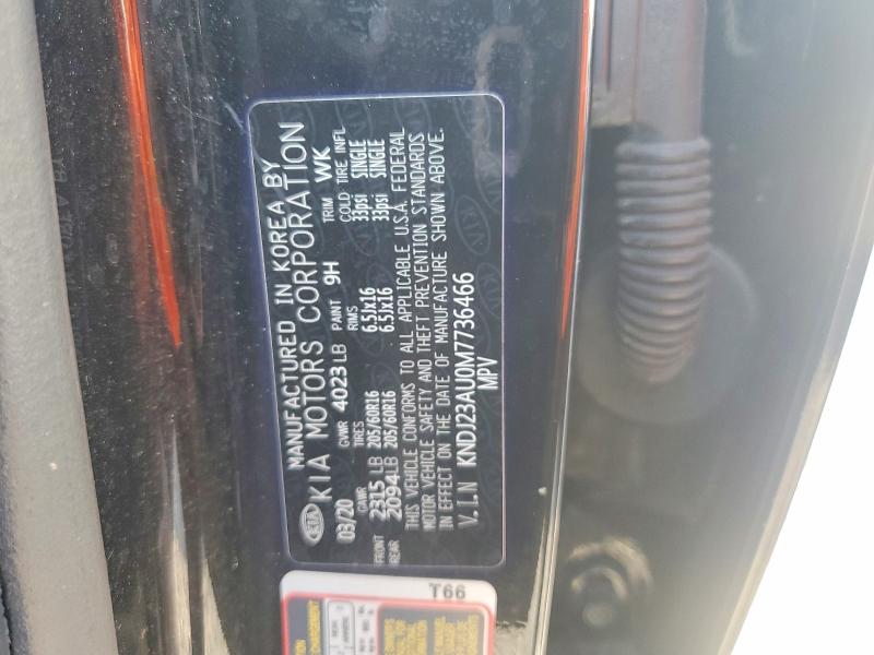 2021 Kia Soul მანქანა იყიდება აუქციონზე, vin: KNDJ23AU0M7736466, აუქციონის ნომერი: 47902626