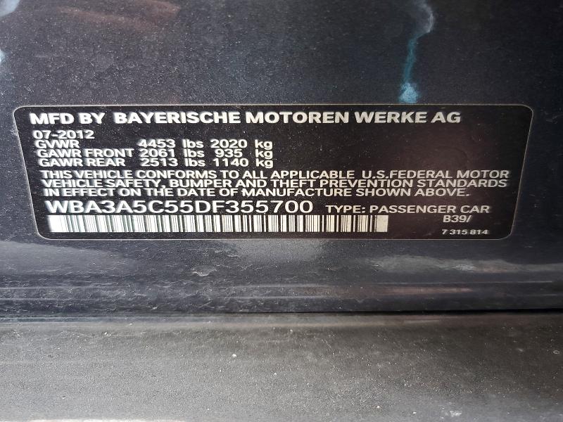 Aukcja sprzedaży 2013 Bmw 328, vin: WBA3A5C55DF355700, numer aukcji: 79167275