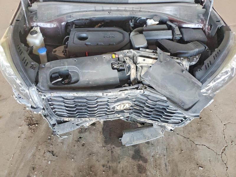 2019 Kia Sorento მანქანა იყიდება აუქციონზე, vin: 5XYPG4A38KG575423, აუქციონის ნომერი: 46868436
