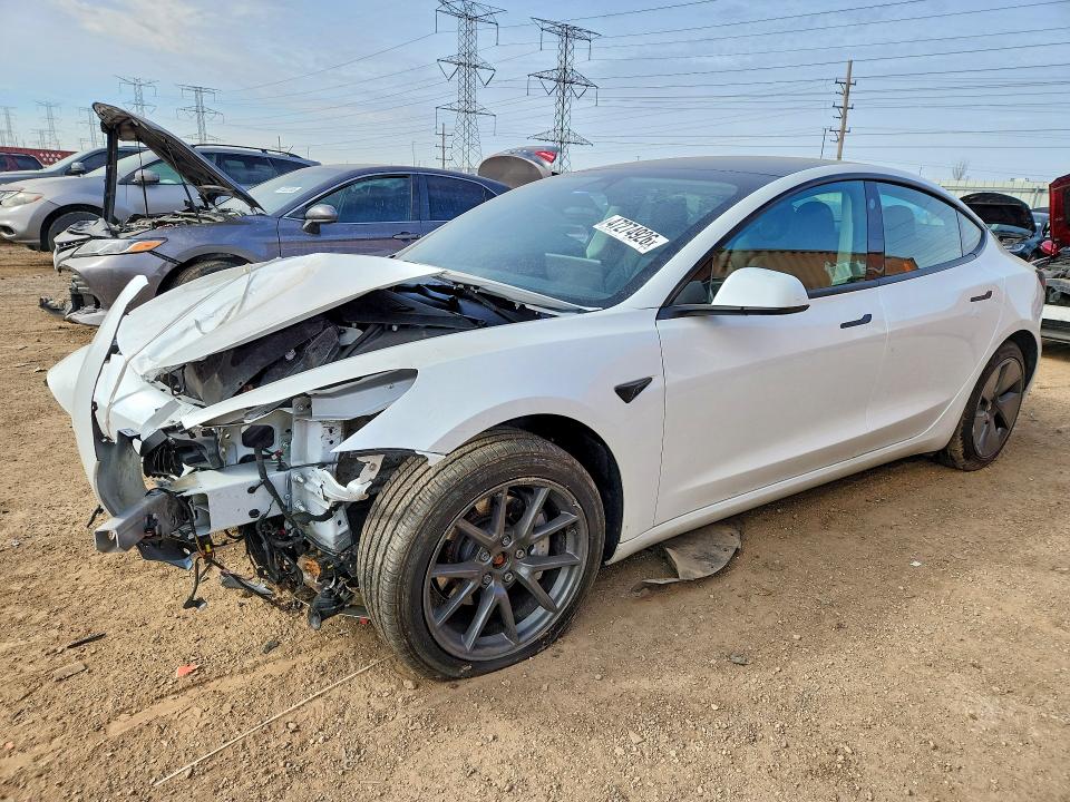 Aukcja sprzedaży 2022 Tesla Model 3, vin: 5YJ3E1EB1NF107761, numer aukcji: 47274926