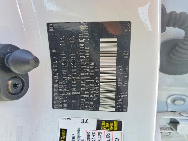 Продаж на аукціоні авто 2024 Toyota Corolla Cross Hybrid, vin: 7MUFBABG7RV056487, номер лоту: 46008076