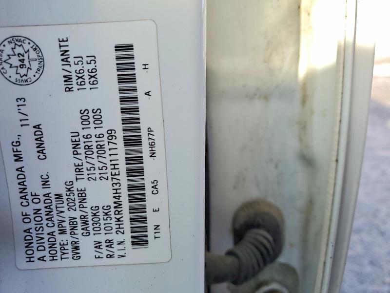 Aukcja sprzedaży 2014 Honda Cr-v, vin: 2HKRM4H37EH111799, numer aukcji: 79520285