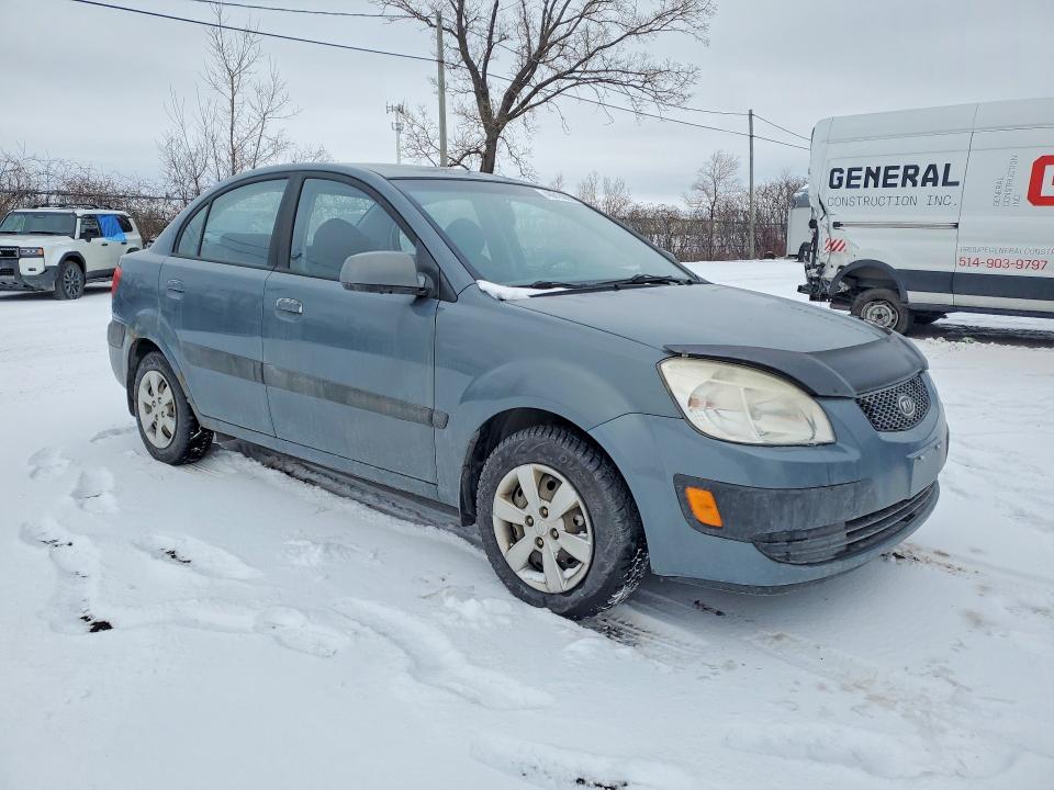 2008 Kia Rio მანქანა იყიდება აუქციონზე, vin: KNADE123686433473, აუქციონის ნომერი: 46815906