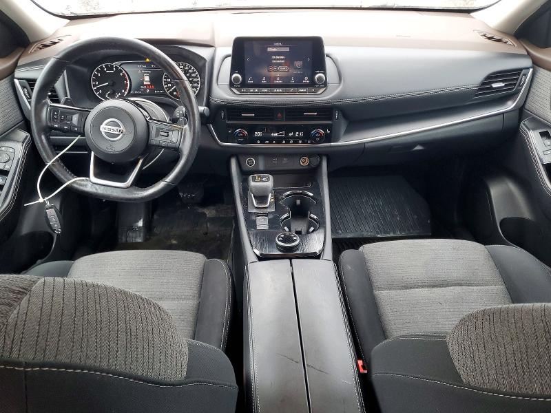 46117986 :رقم المزاد ، 5N1AT3AB9MC762658 vin ، 2021 Nissan Rogue مزاد بيع