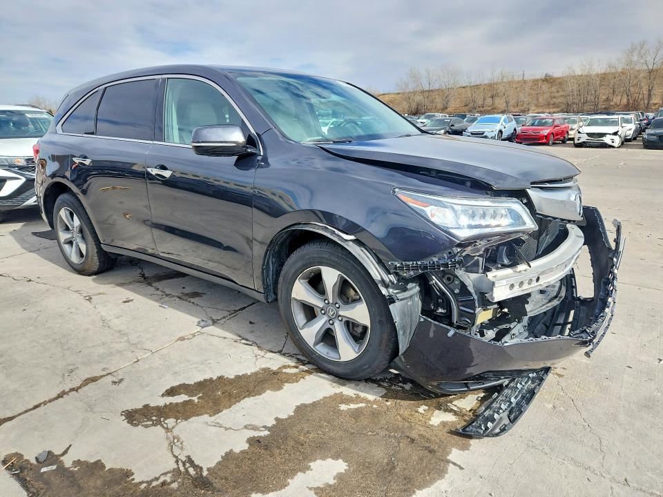 Продажа на аукционе авто 2016 Acura Mdx, vin: 5FRYD4H25GB040590, номер лота: 79659365
