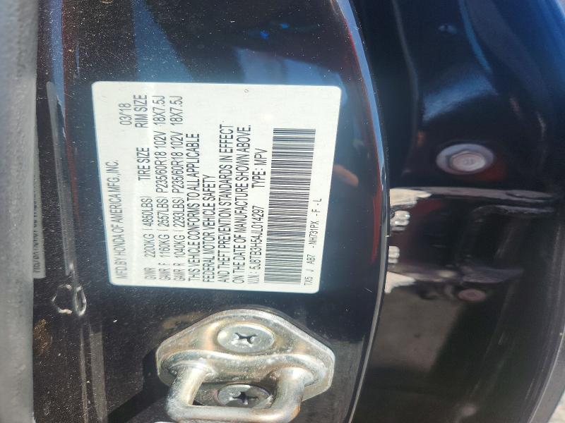 Aukcja sprzedaży 2018 Acura Rdx, vin: 5J8TB3H54JL014297, numer aukcji: 46518966
