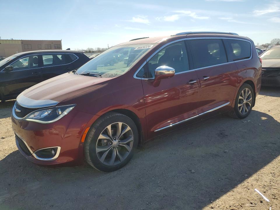 2017 Chrysler Pacifica მანქანა იყიდება აუქციონზე, vin: 2C4RC1GG2HR593546, აუქციონის ნომერი: 46820326