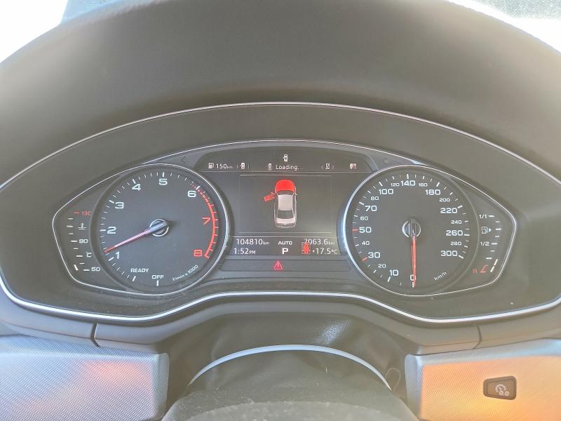 2018 Audi A4 მანქანა იყიდება აუქციონზე, vin: WAUBNAF44JA024241, აუქციონის ნომერი: 46379686