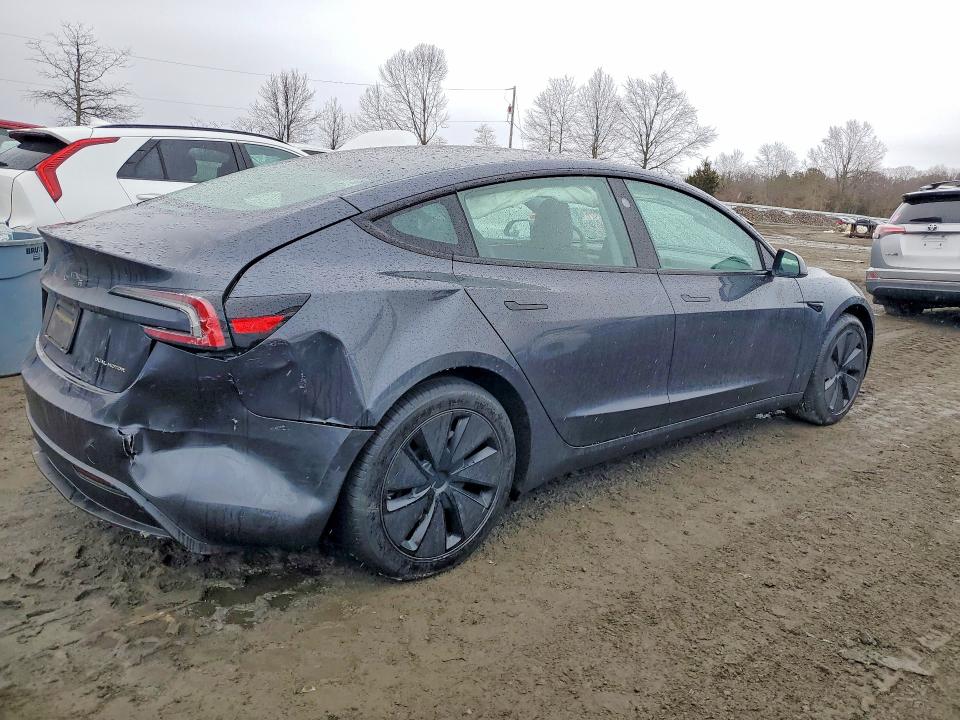 2025 Tesla Model 3 მანქანა იყიდება აუქციონზე, vin: 5YJ3E1EB8SF884532, აუქციონის ნომერი: 79384255