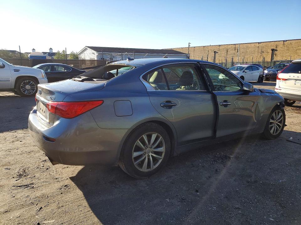 Продаж на аукціоні авто 2017 Infiniti Q50, vin: JN1EV7AR7HM833654, номер лоту: 46255666