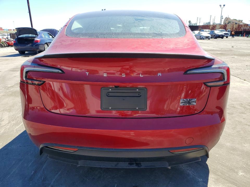 2025 Tesla Model 3 მანქანა იყიდება აუქციონზე, vin: 5YJ3E1ET0SF078564, აუქციონის ნომერი: 46786256