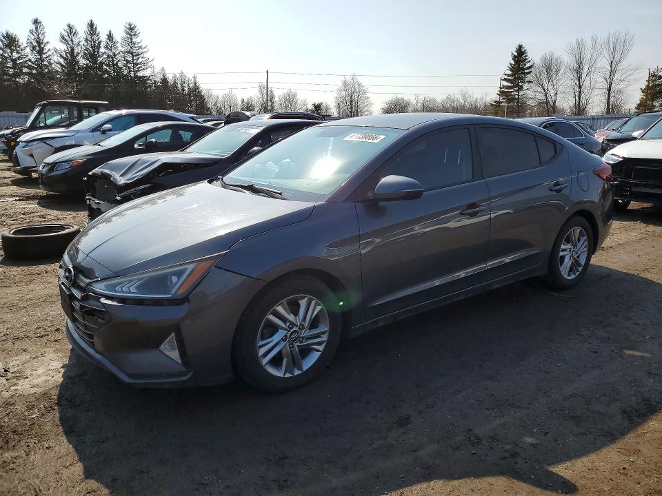 41739866 :رقم المزاد ، KMHD84LF9KU808792 vin ، 2019 Hyundai Elantra Preferred 4d مزاد بيع