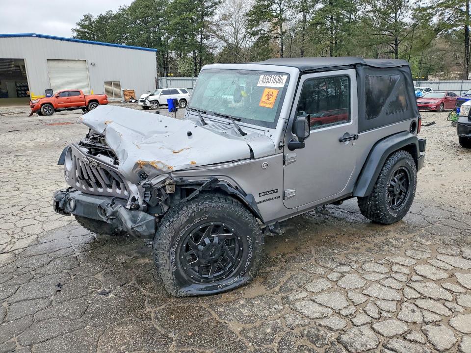 Продажа на аукционе авто 2017 Jeep Wrangler, vin: 1C4GJWAG1HL576703, номер лота: 45931636