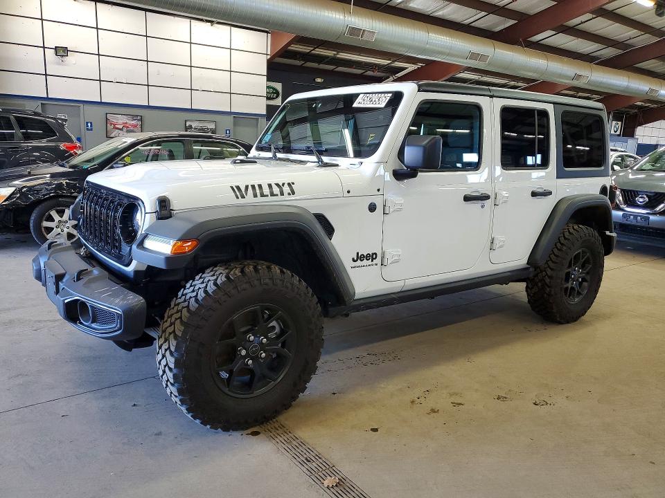 45829936 :رقم المزاد ، 1C4PJXDG3SW627545 vin ، 2025 Jeep Wrangler مزاد بيع