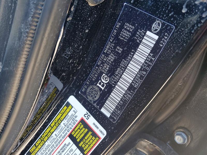 77278455 :رقم المزاد ، 4T1DBADKXTU039541 vin ، 2026 Toyota Camry مزاد بيع
