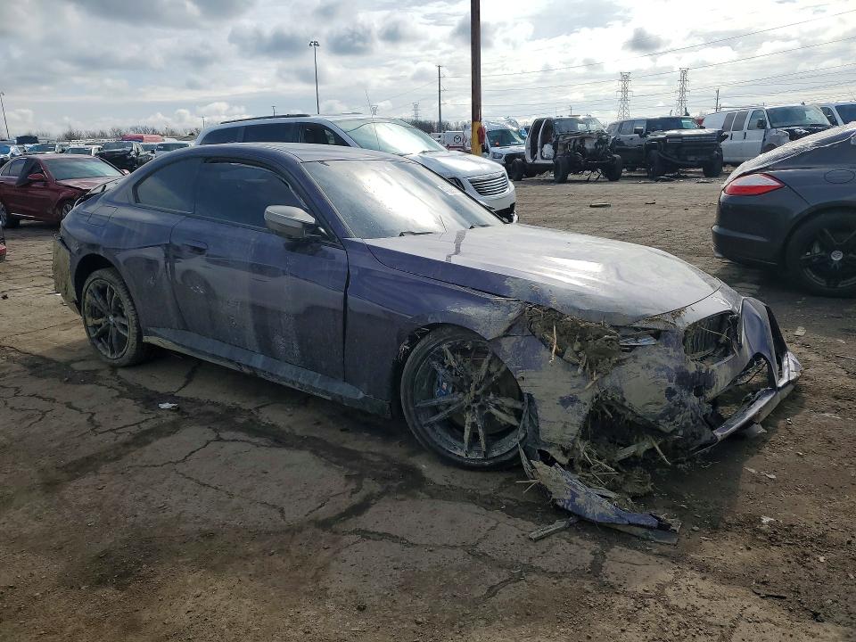 2022 Bmw M240xi მანქანა იყიდება აუქციონზე, vin: 3MW53CM08N8C61640, აუქციონის ნომერი: 47098816