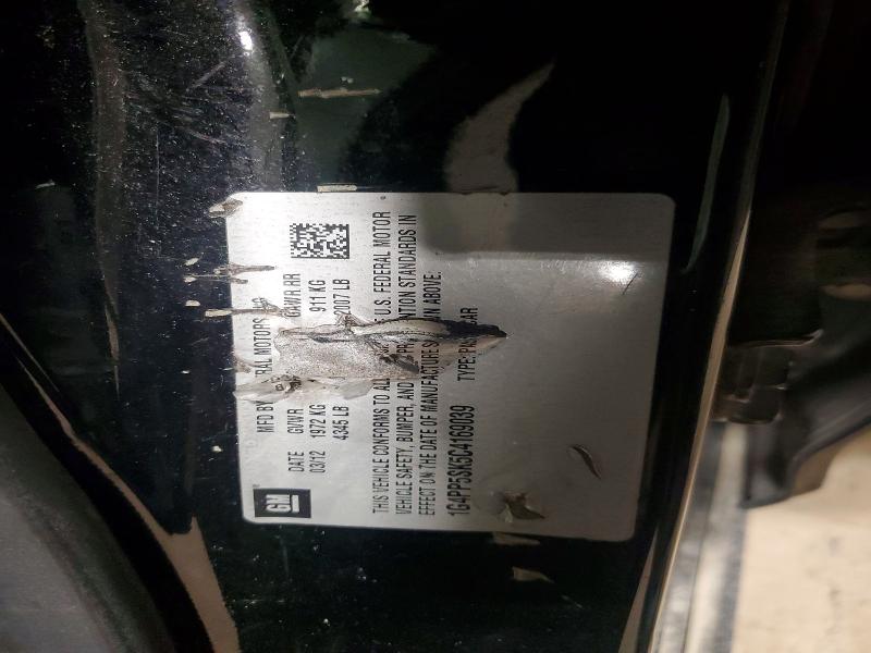 46144576 :رقم المزاد ، 1G4PP5SK5C4169039 vin ، 2012 Buick Verano مزاد بيع