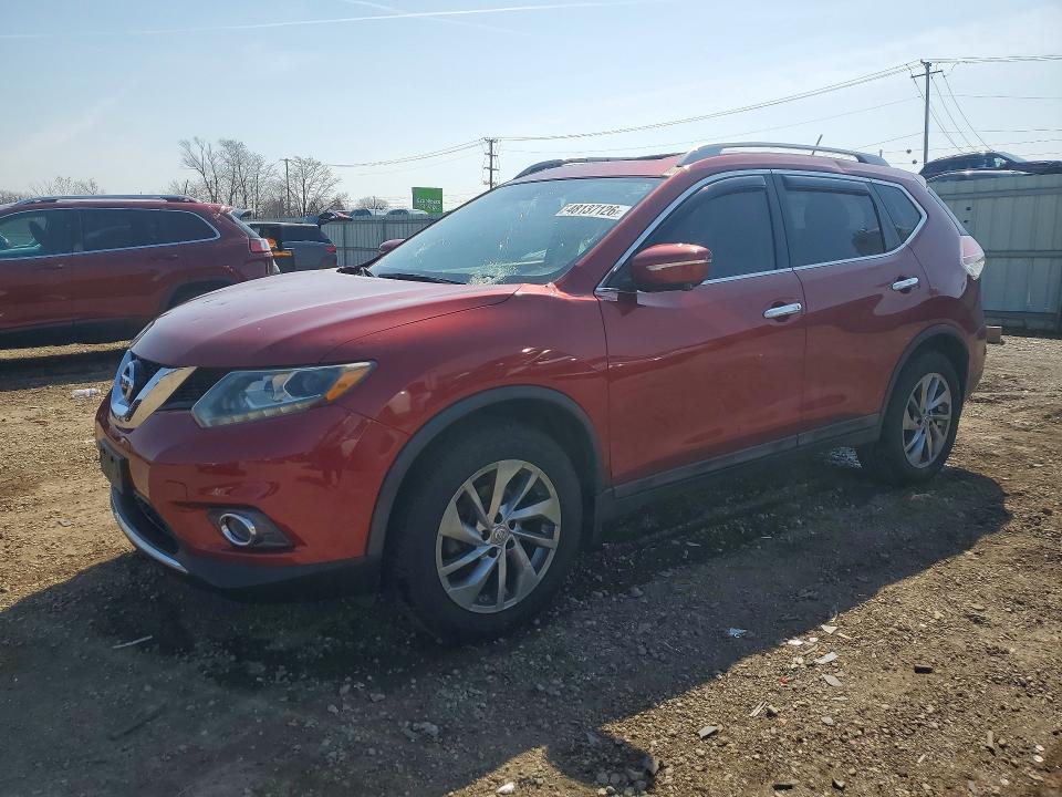 Продажа на аукционе авто 2015 Nissan Rogue, vin: 5N1AT2MV8FC753405, номер лота: 48137126