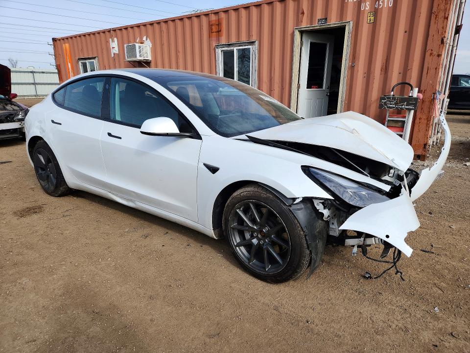 Aukcja sprzedaży 2022 Tesla Model 3, vin: 5YJ3E1EB1NF107761, numer aukcji: 47274926