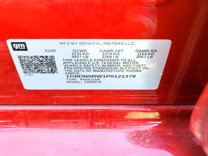 Продаж на аукціоні авто 2023 Cadillac Ct5, vin: 1G6DN5RW1P0121379, номер лоту: 46353896